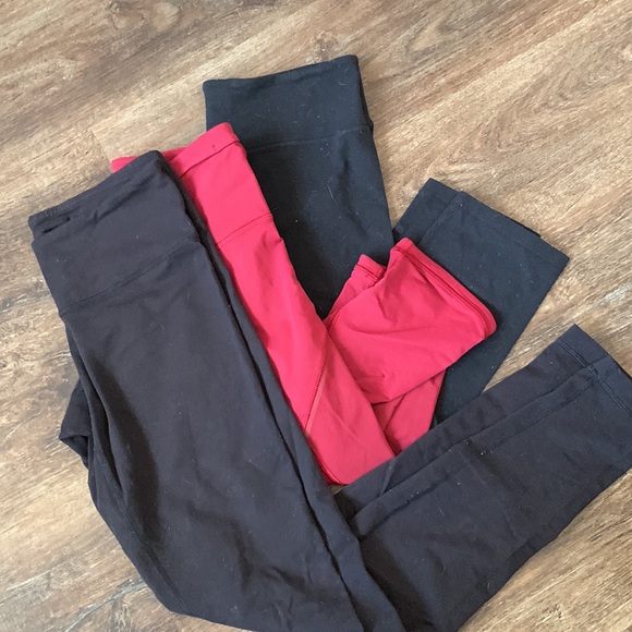 Lululemon 2 set of leggings bundle Sz 6 - Picture 2 of 6